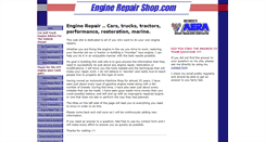 Desktop Screenshot of enginerepairshop.com